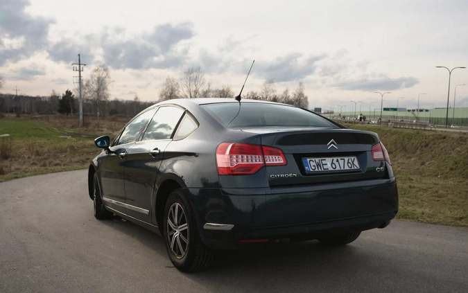 Citroen C5 cena 16499 przebieg: 283000, rok produkcji 2008 z Warszawa małe 301